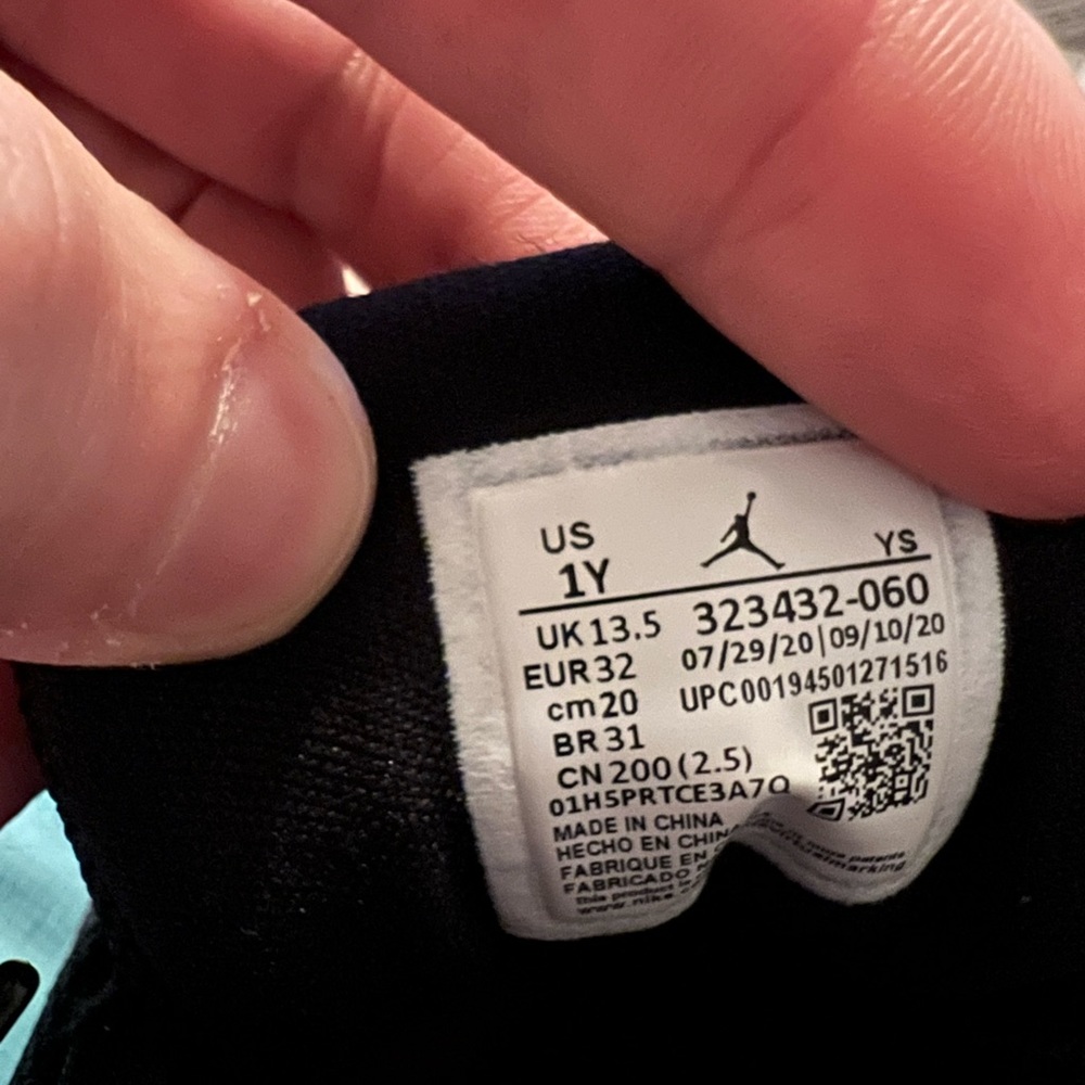 Kids jordan 6 rings